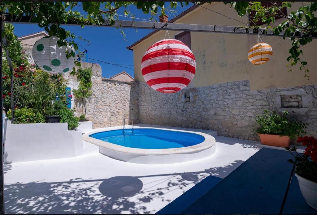 Dalmatian Rustic House Villa Petrcane Ngoại thất bức ảnh