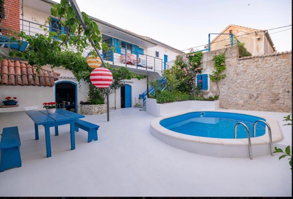 Dalmatian Rustic House Villa Petrcane Ngoại thất bức ảnh